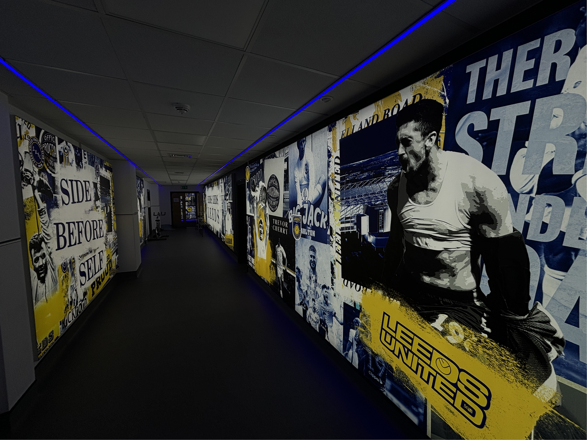 HLB Signs - sign design services - inside tunnel