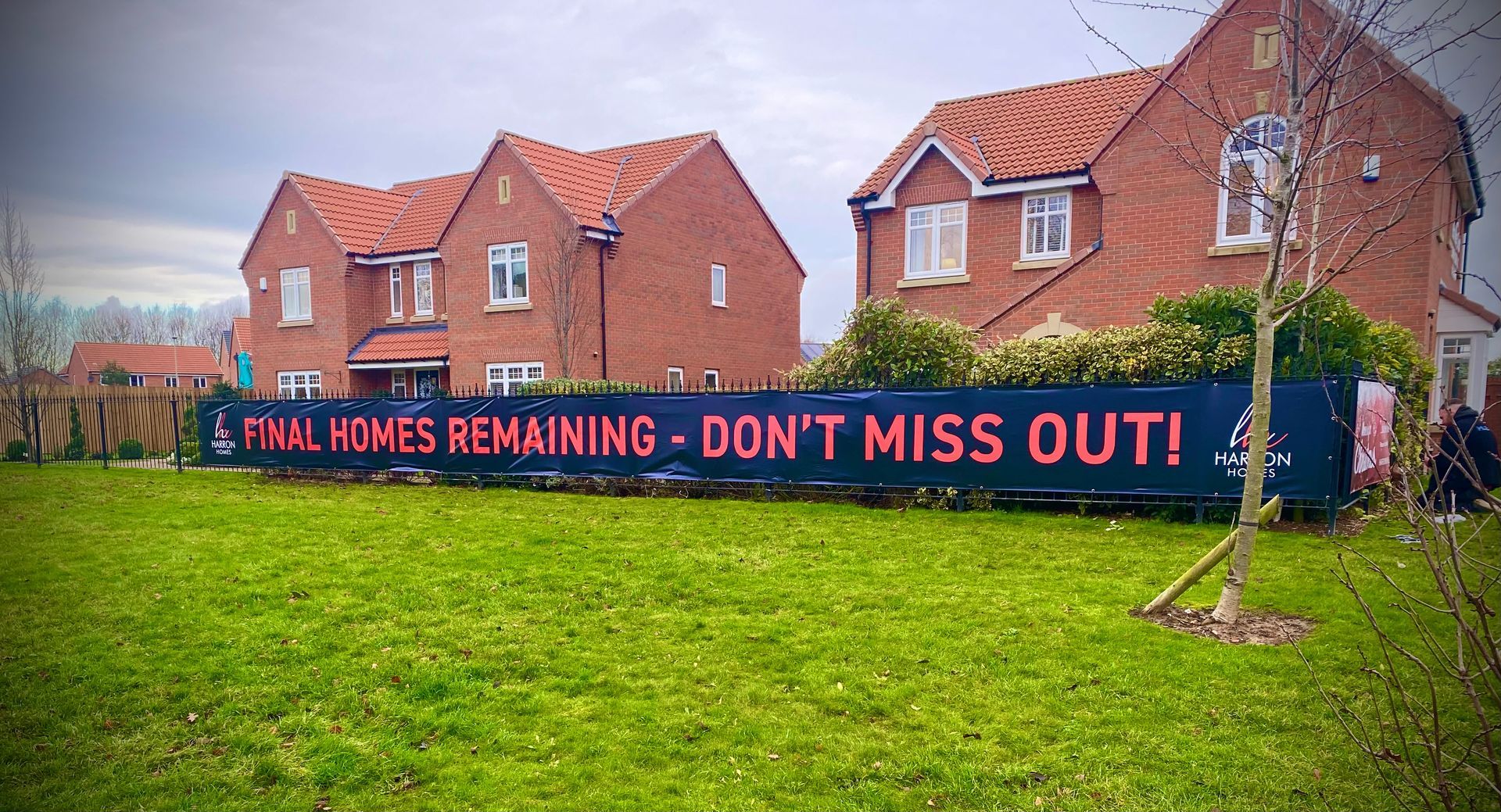 HLB Signs - sign design services - construction hoarding