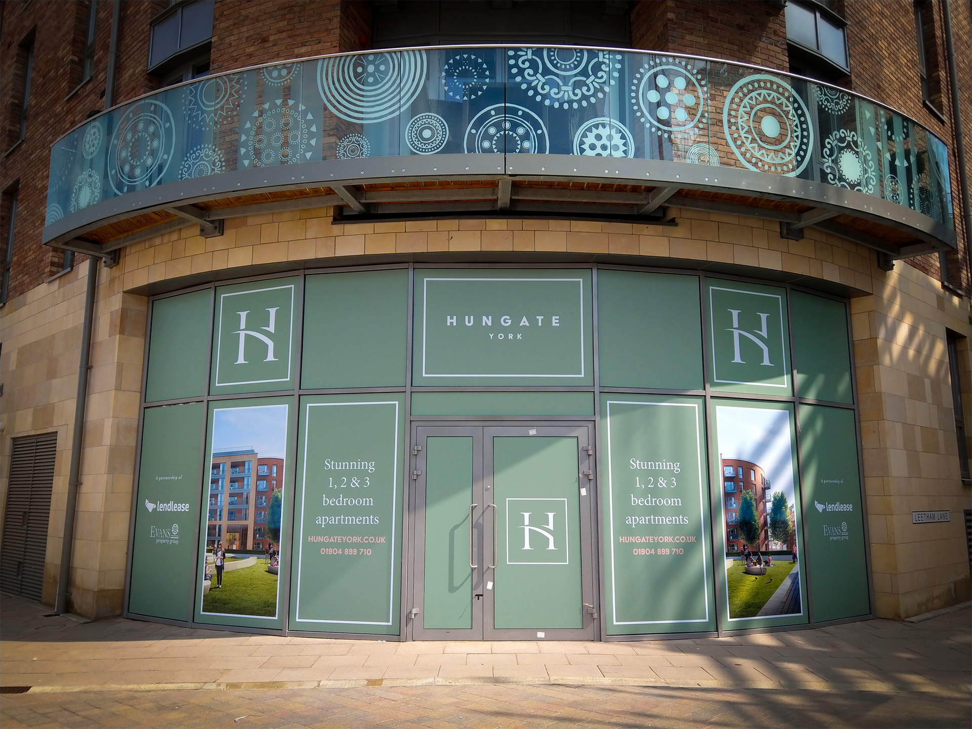 HLB Signs - sign design services - window graphics