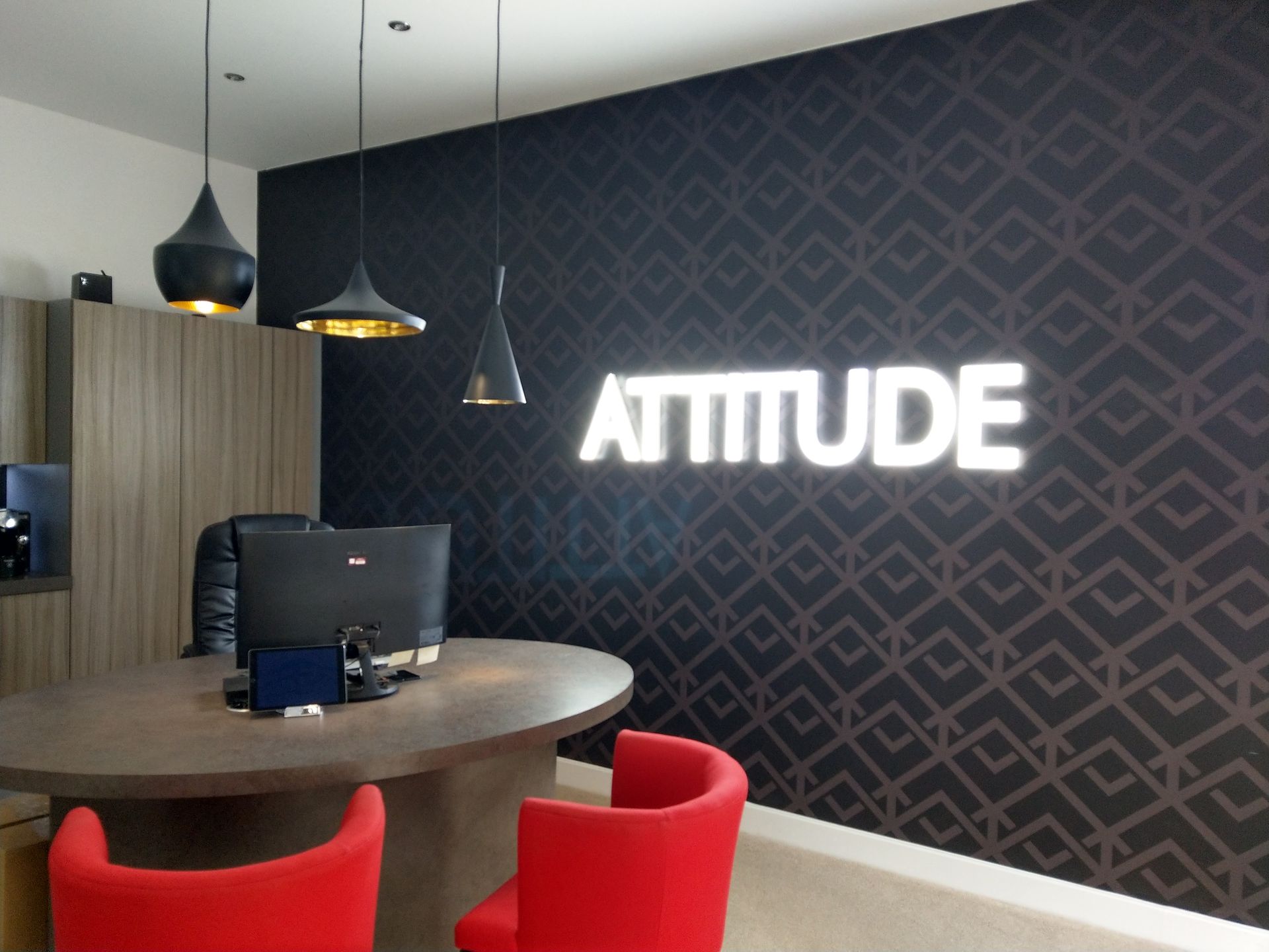 HLB Signs - sign design services - light up lettering