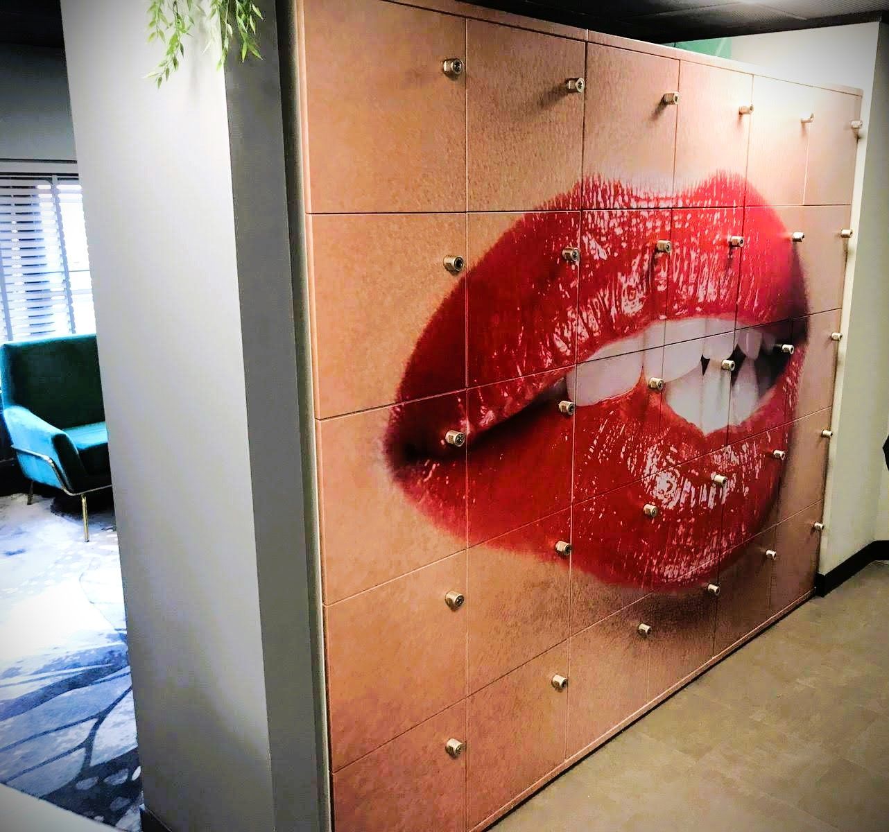 HLB Signs - sign design services - locker room signage