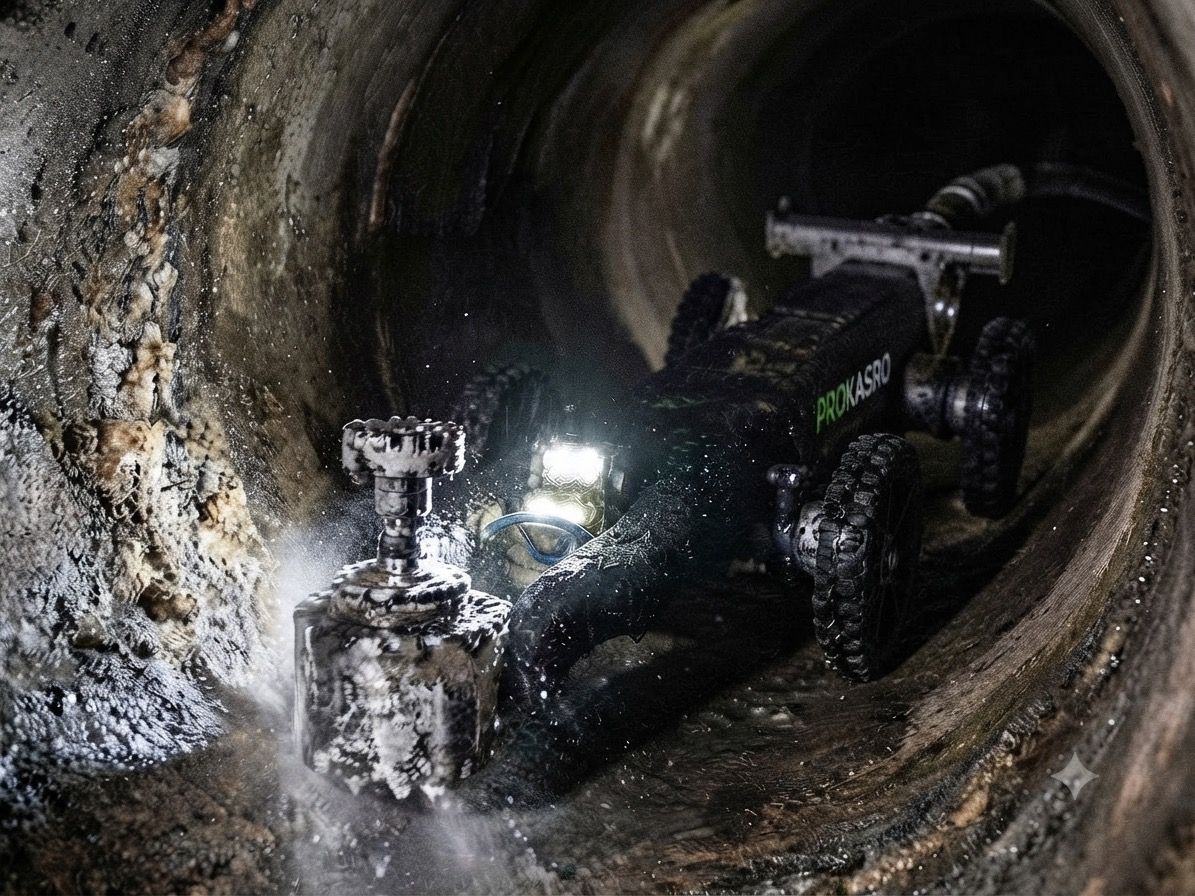 Drain Milling and Grinding Augers