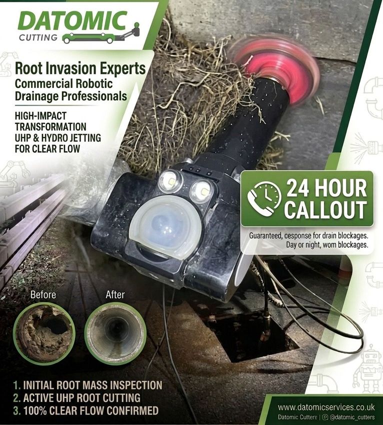 Tree Root Removal from Drains