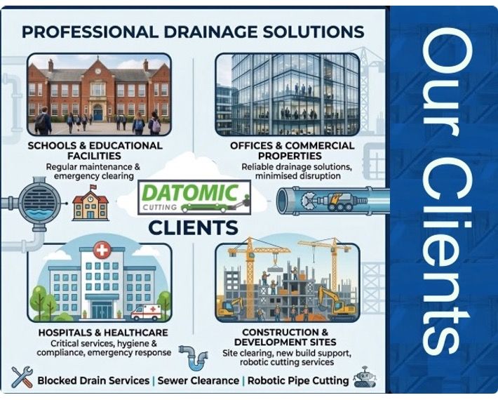Commercial Drain Clearing Specialists