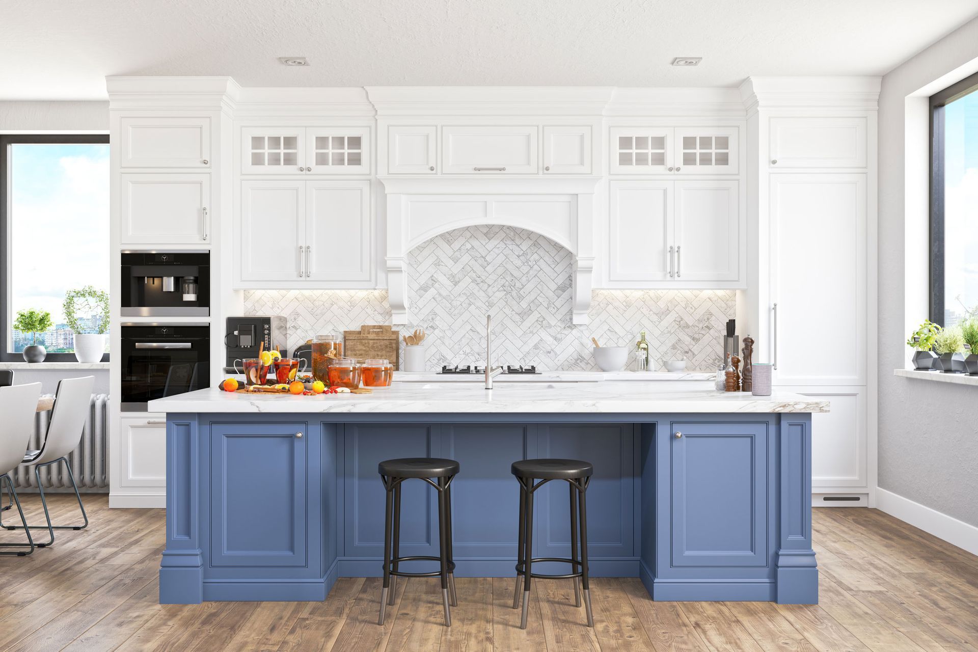 Kitchen With Smart Speaker | Emerald Isle, NC | Artisan Granite and Marble
