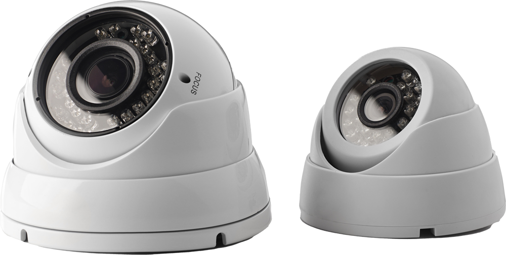 Two Security Cameras