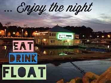 Night Scenery from the Dockyard — Florence, AL — Stanfield's River Bottom Grille