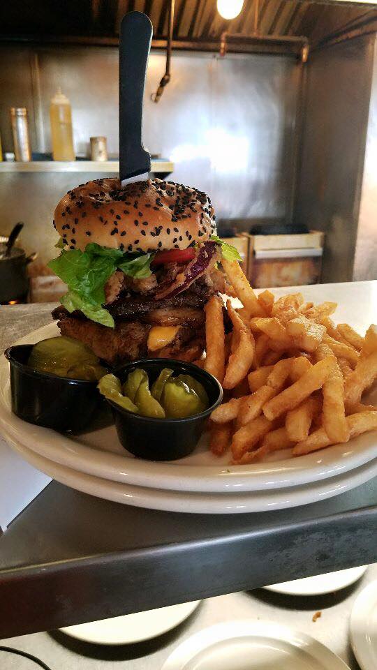 Salad Served on a Table — Florence, AL — Stanfield's River Bottom Grille