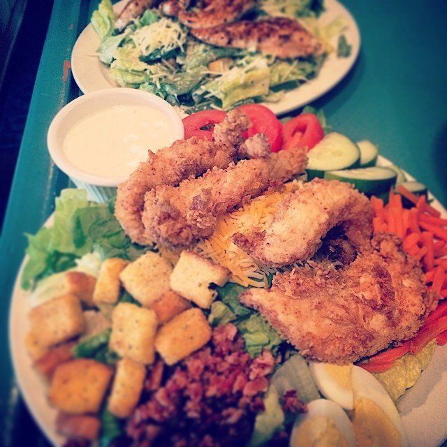 Carbonara Served on a Table — Florence, AL — Stanfield's River Bottom Grille