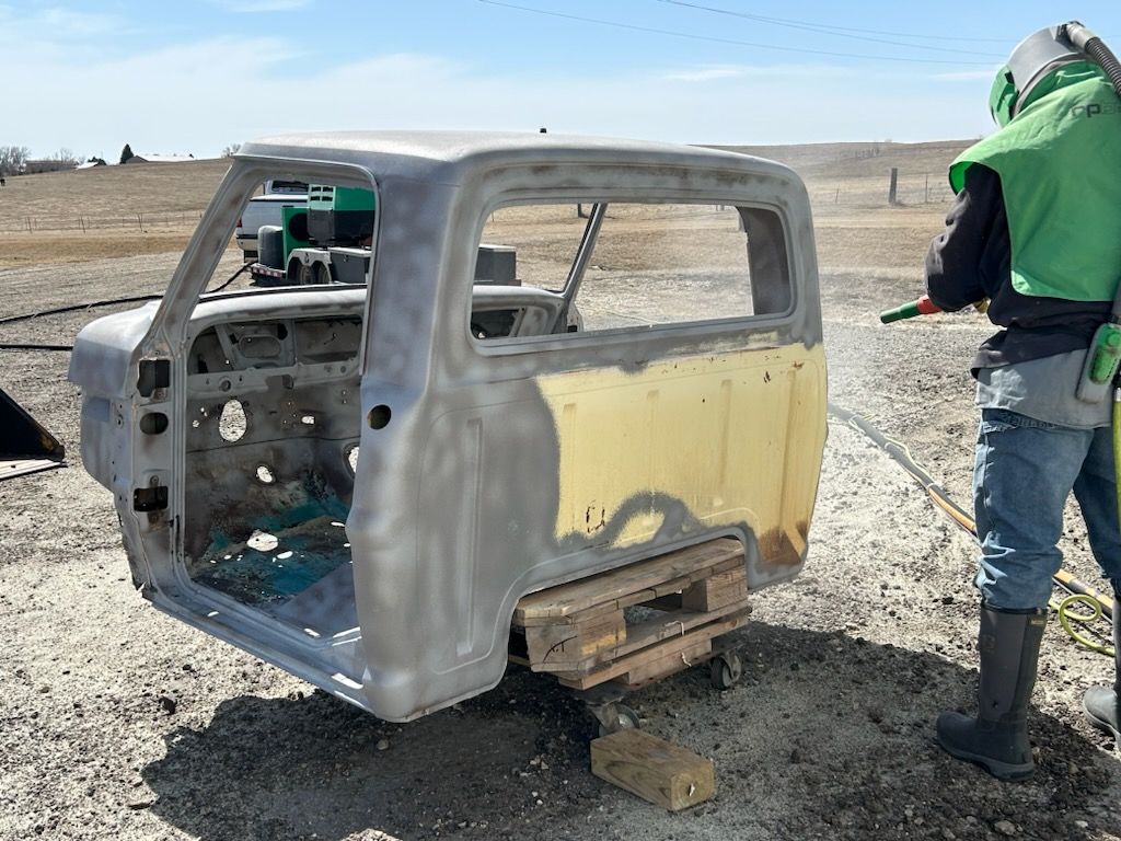 Blitzkrieg Blasting Paint removal Services