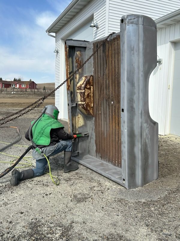 Blitzkrieg Blasting Paint removal Services