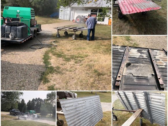 Blitzkrieg Blasting Paint removal Services