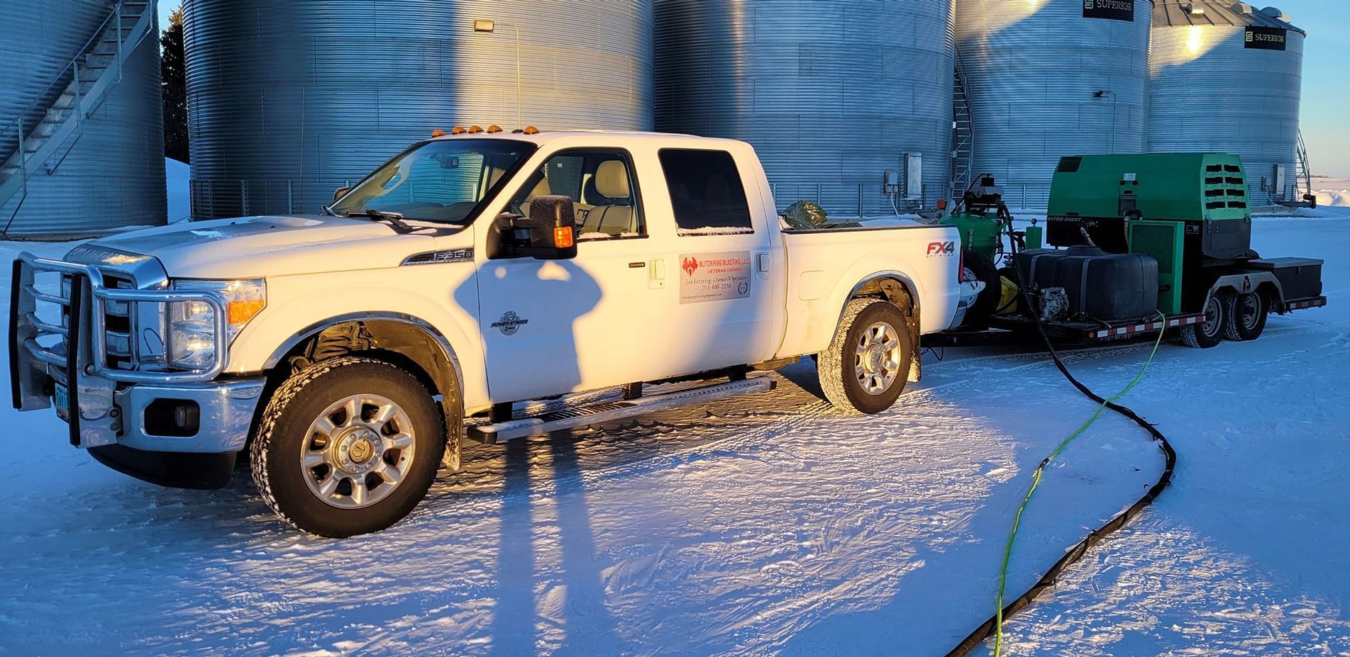 Blitzkrieg Blasting Paint removal Services