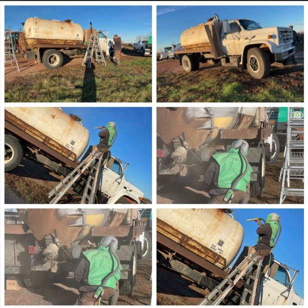 Blitzkrieg Blasting Paint removal Services