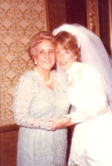 Mirta Martin and her grandmother