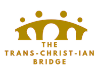 Purple stylized bridge with arches and dots above.