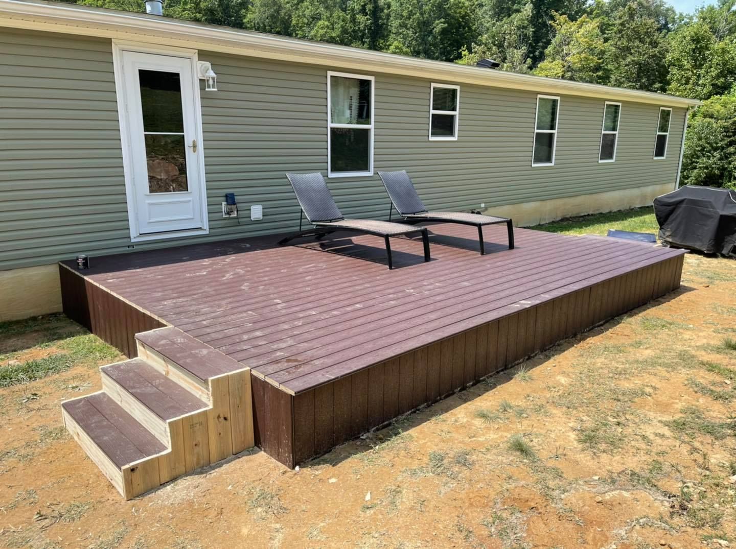 Finished Construction Of A Patio – Morgantown, WV – O'connor Contracting