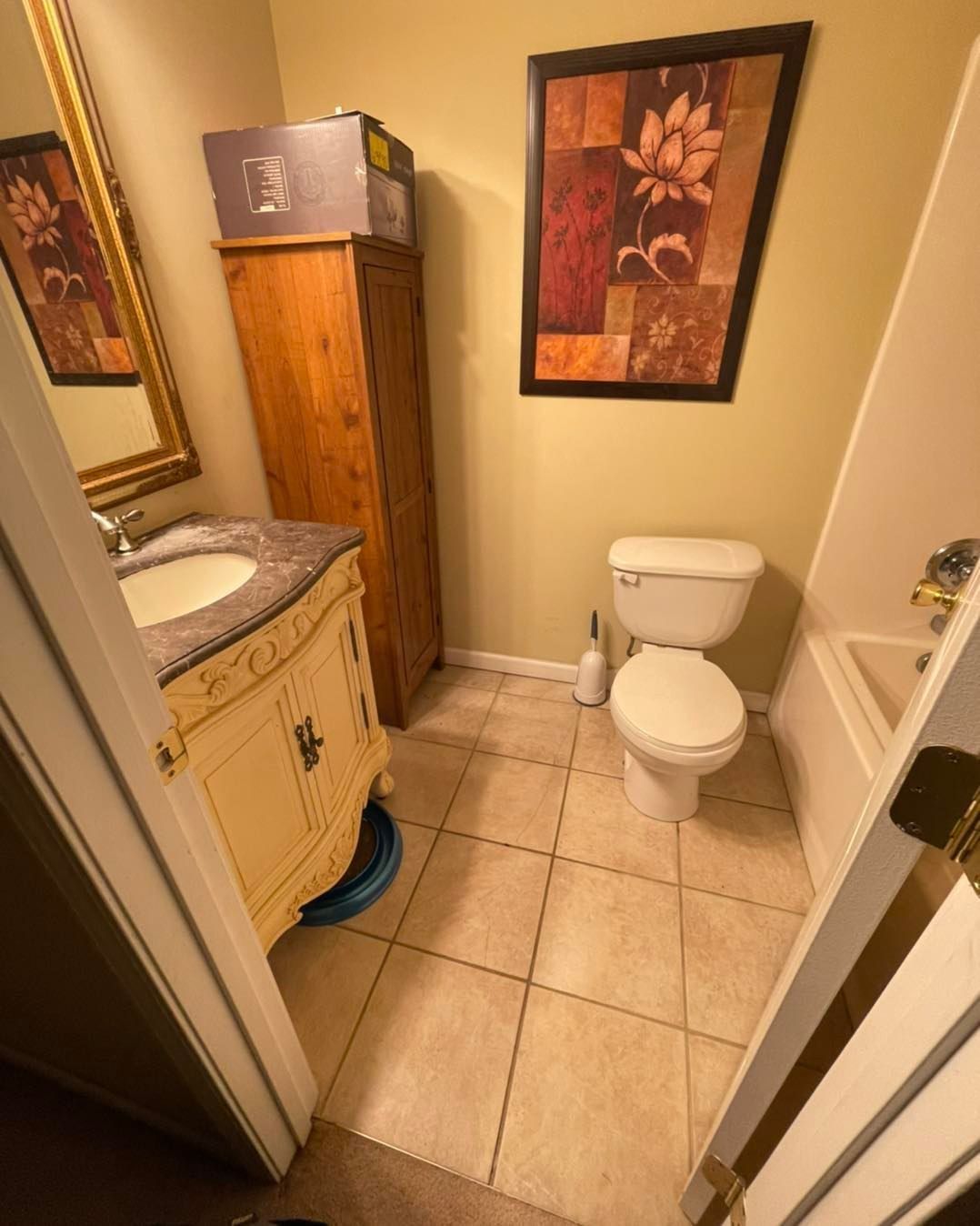 Finished Construction Of A Bathroom– Morgantown, WV – O'connor Contracting