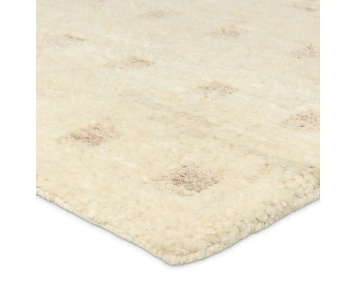 Cream rug with subtle square pattern near Sonoma, California (CA)