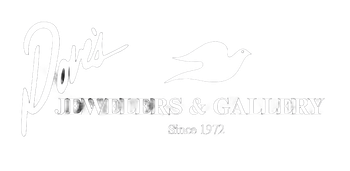 Logo for Dove Flowers & Gallery, featuring a stylized dove, cursive name, and text "Flowers & Gallery, Since 1972".
