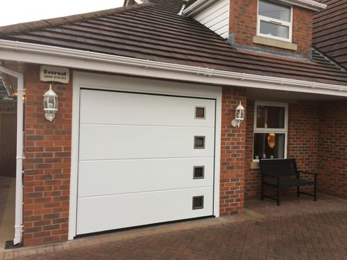 New garage door installations