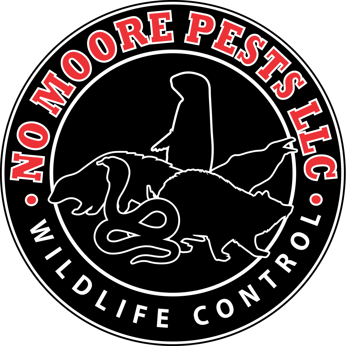 No Moore Pests Business Logo