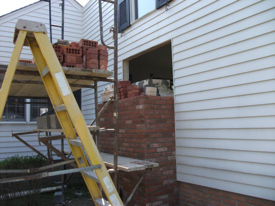 Bricks Fireplace — North Royalton, OH — Advanced Masonry & Chimney Service