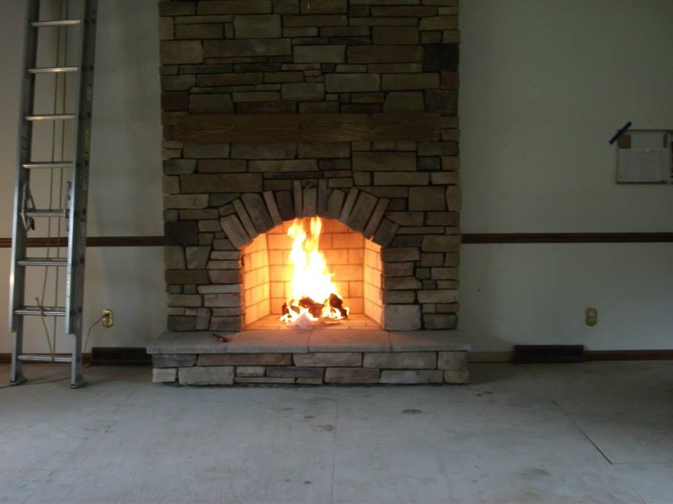 Fireplace — North Royalton, OH — Advanced Masonry & Chimney Service