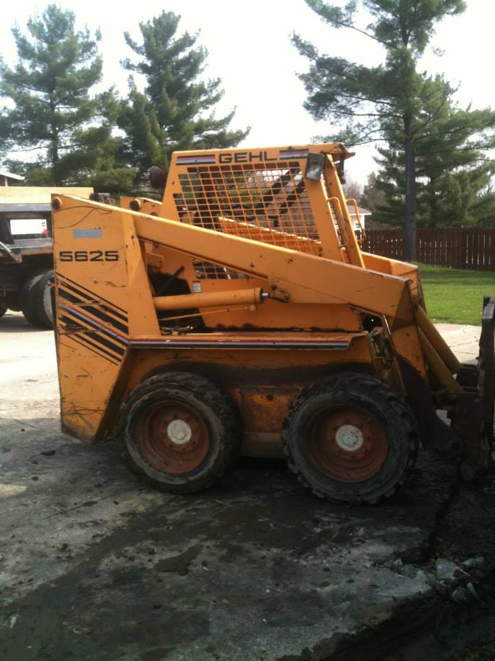 Small Bulldozer — North Royalton, OH — Advanced Masonry & Chimney Service
