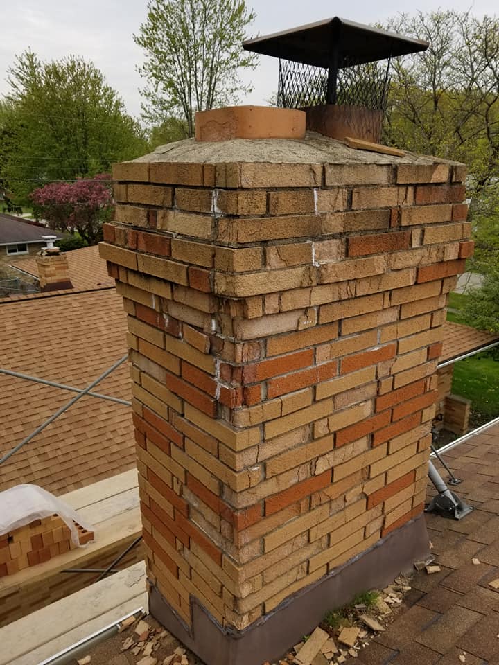 Bricks Chimney Repair — North Royalton, OH — Advanced Masonry & Chimney Service