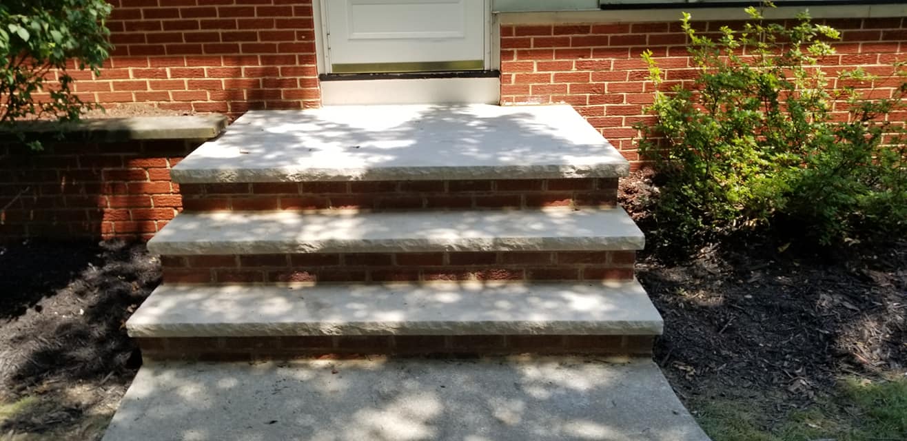 Concrete Stair — North Royalton, OH — Advanced Masonry & Chimney Service