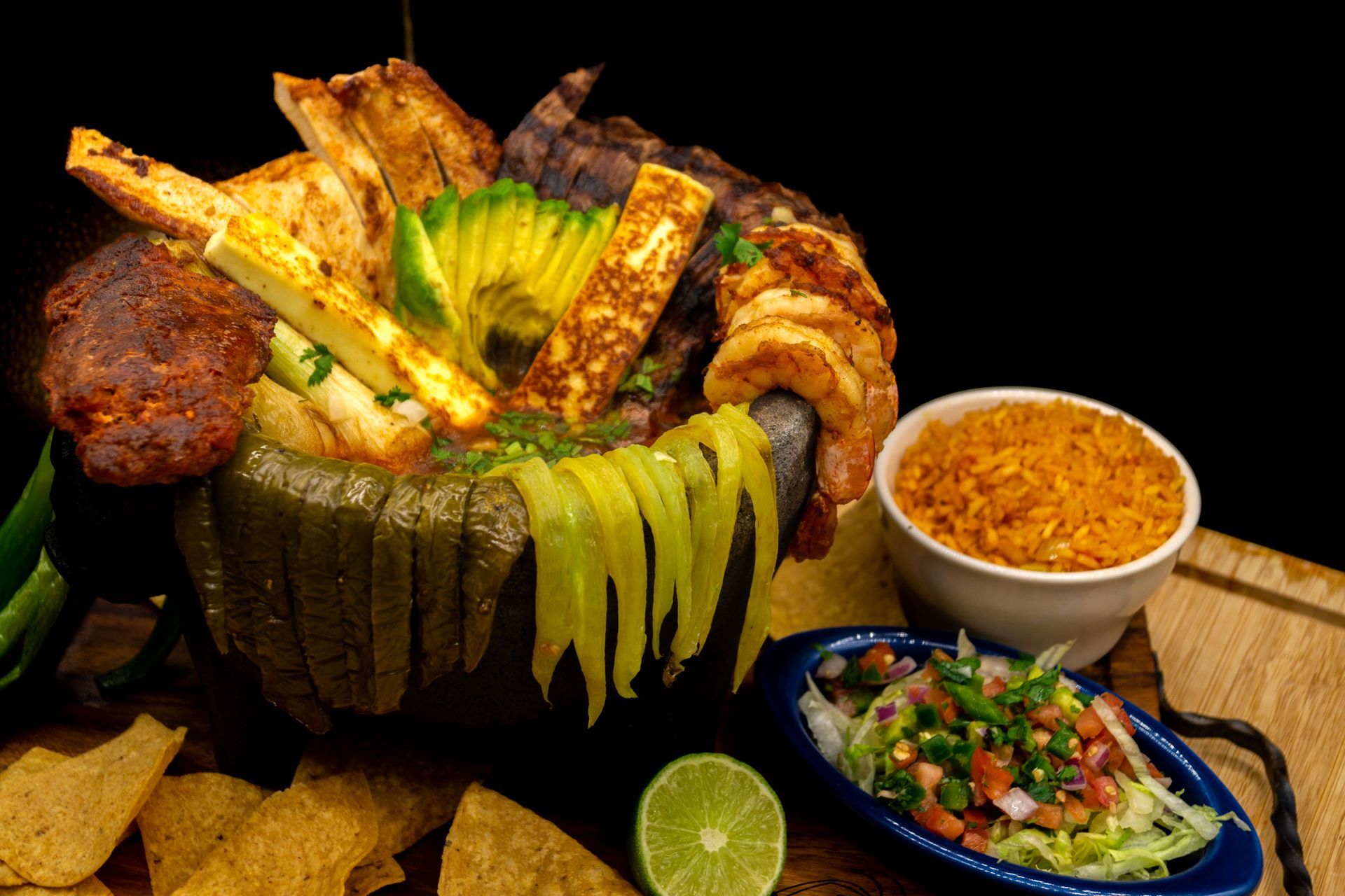 Molcagete Gabriela's Mexican Grill.