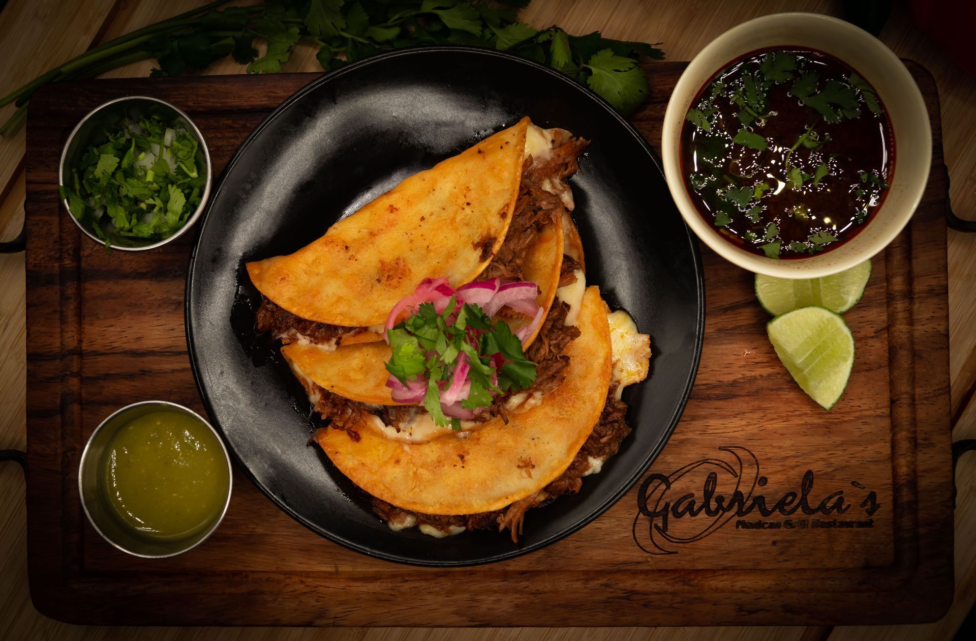 Quesabirria Gabriela's Mexican Grill.