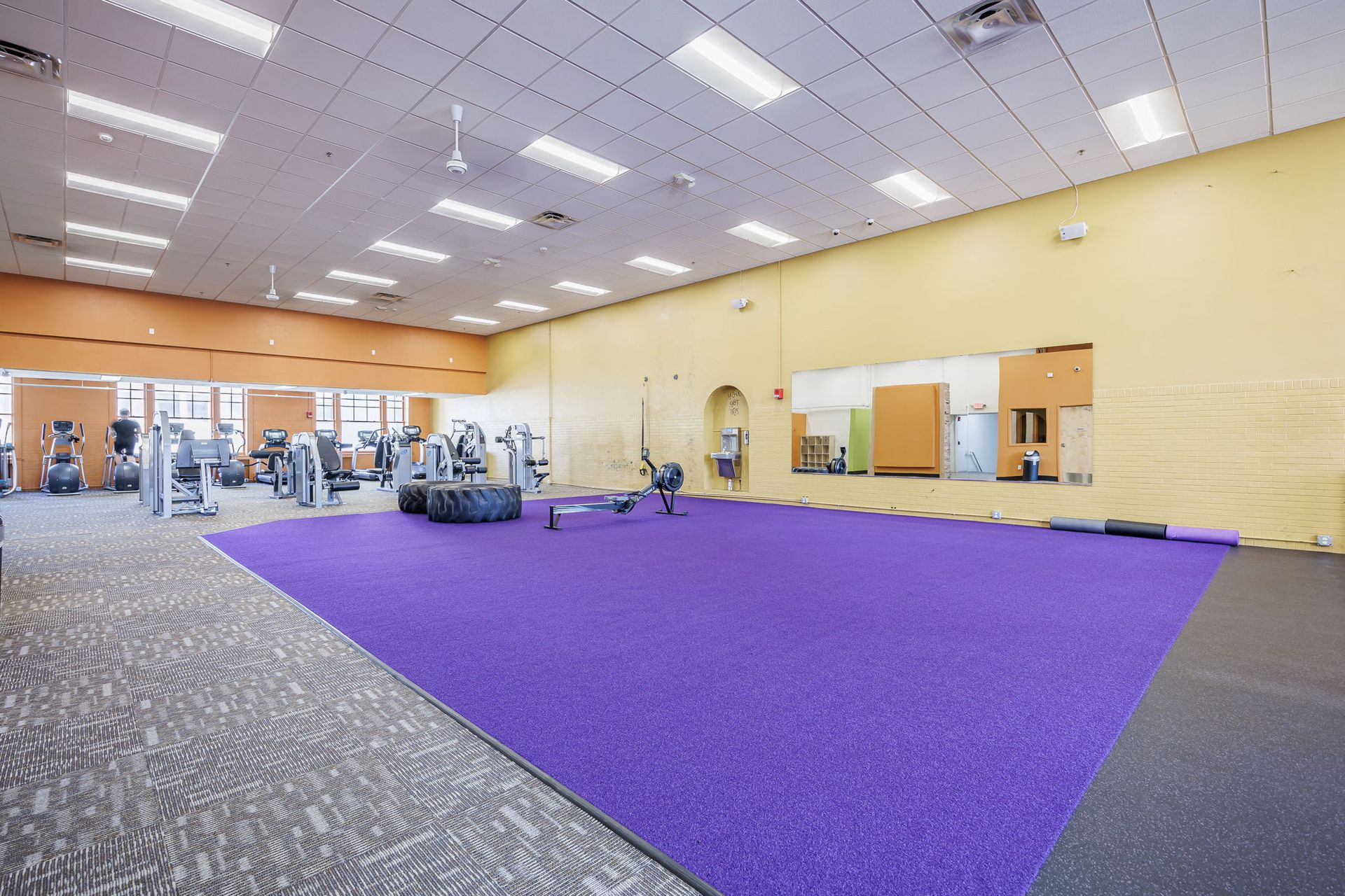 Large fitness center
