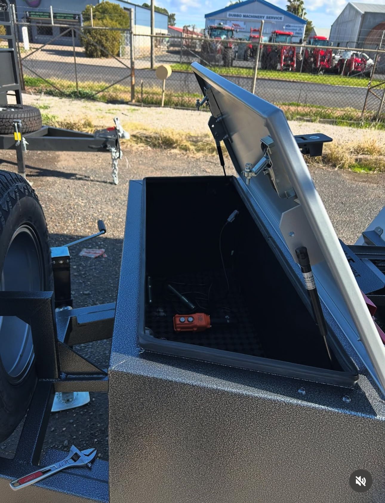 Open Toolbox on a Trailer — EJF Built in Dubbo, NSW
