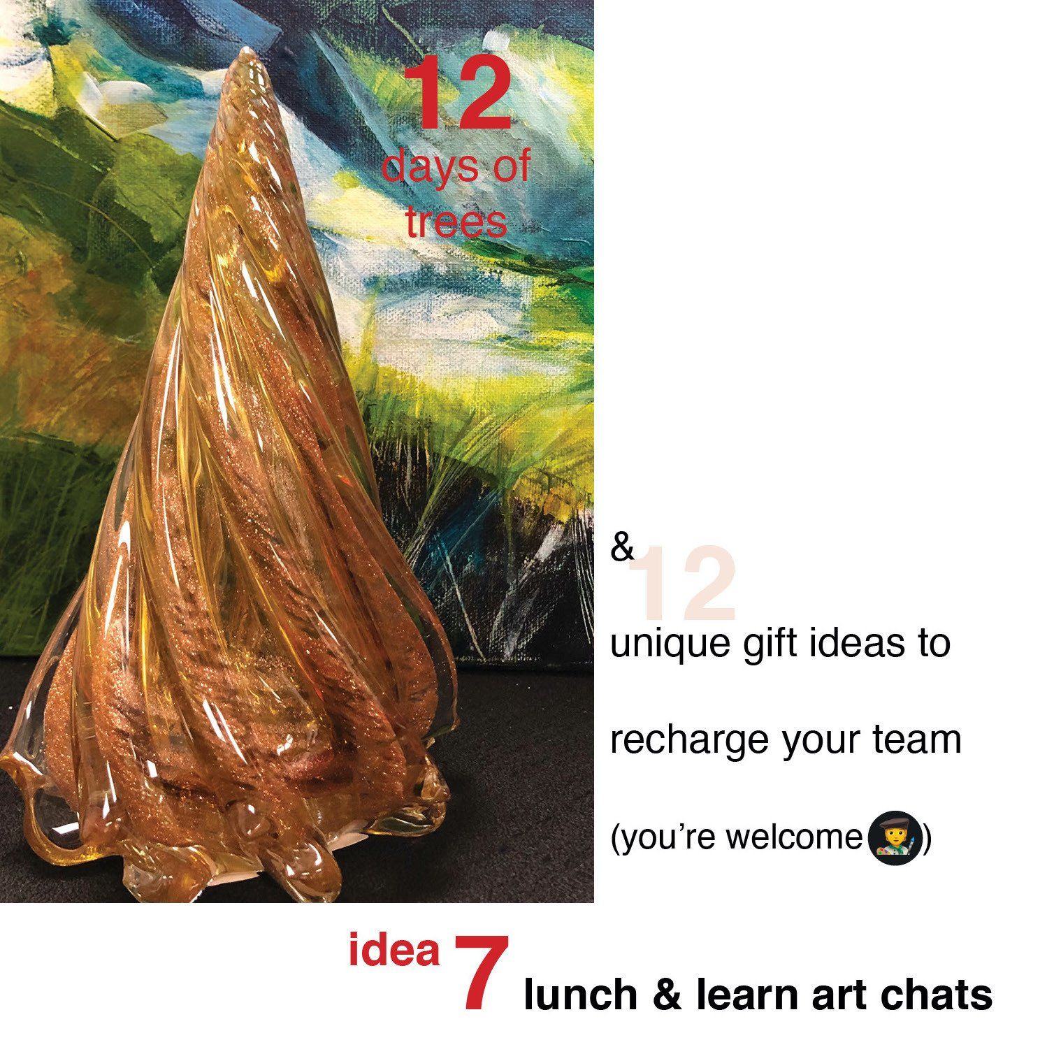 unique gifts, original art, art experiences, Christmas shopping, holiday experiences, art gifts