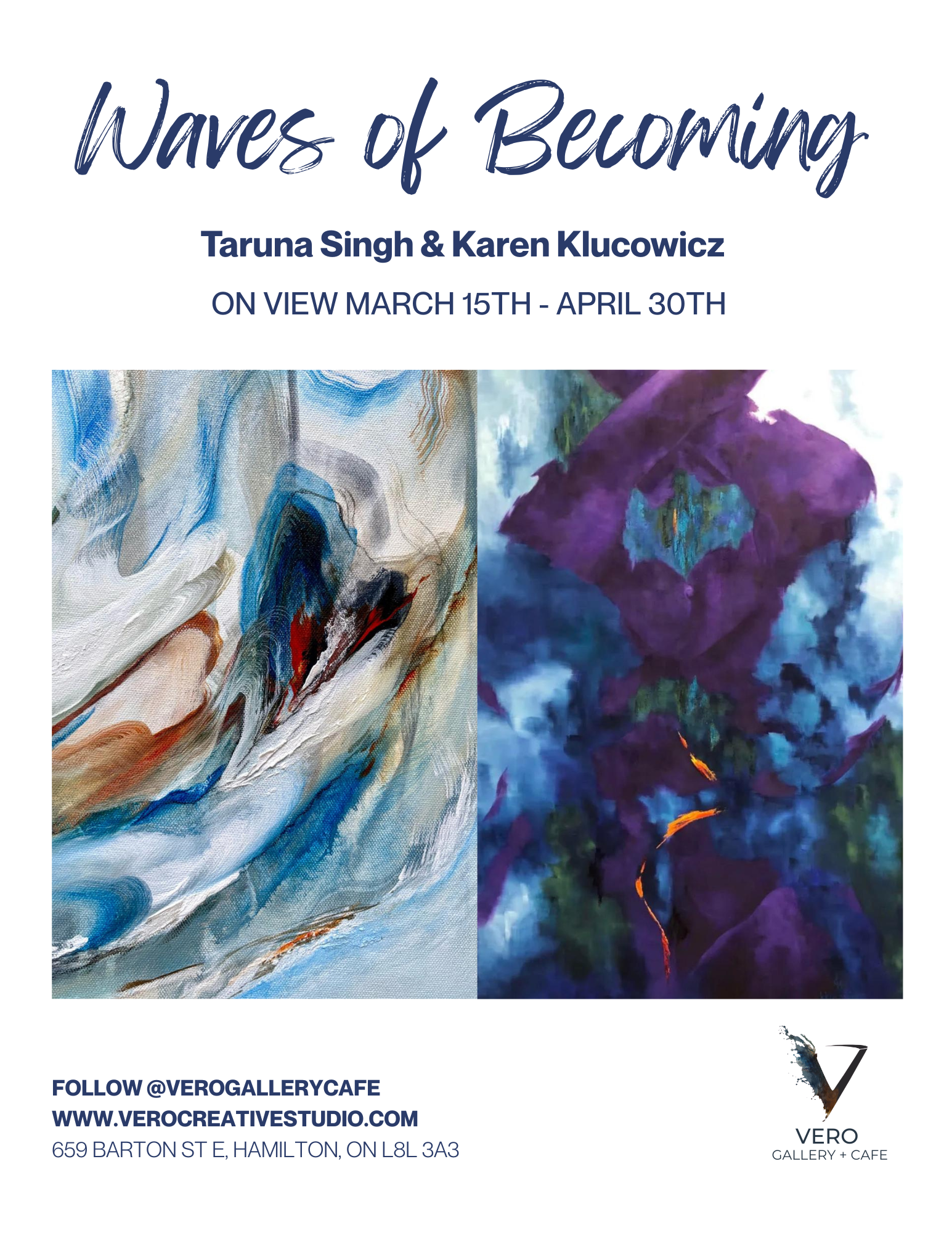 Original painting by local artist Red Box Gallery at studio k2 Hamilton