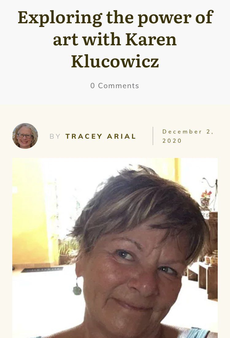 podcast, interview, karen klucowicz, studio k2, canadian content, canadian art