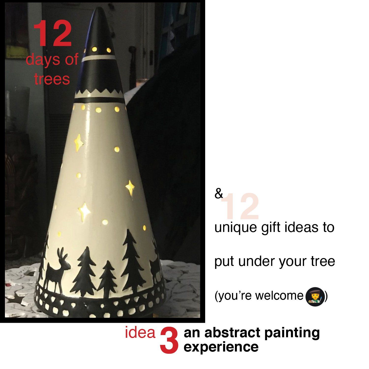 unique gifts, original art, art experiences, Christmas shopping, holiday experiences, art gifts