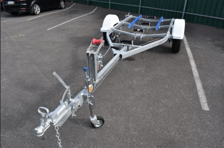 Superior Boat Trailer Stored in Garage — Voyager Trailers in Yarrawonga, NT