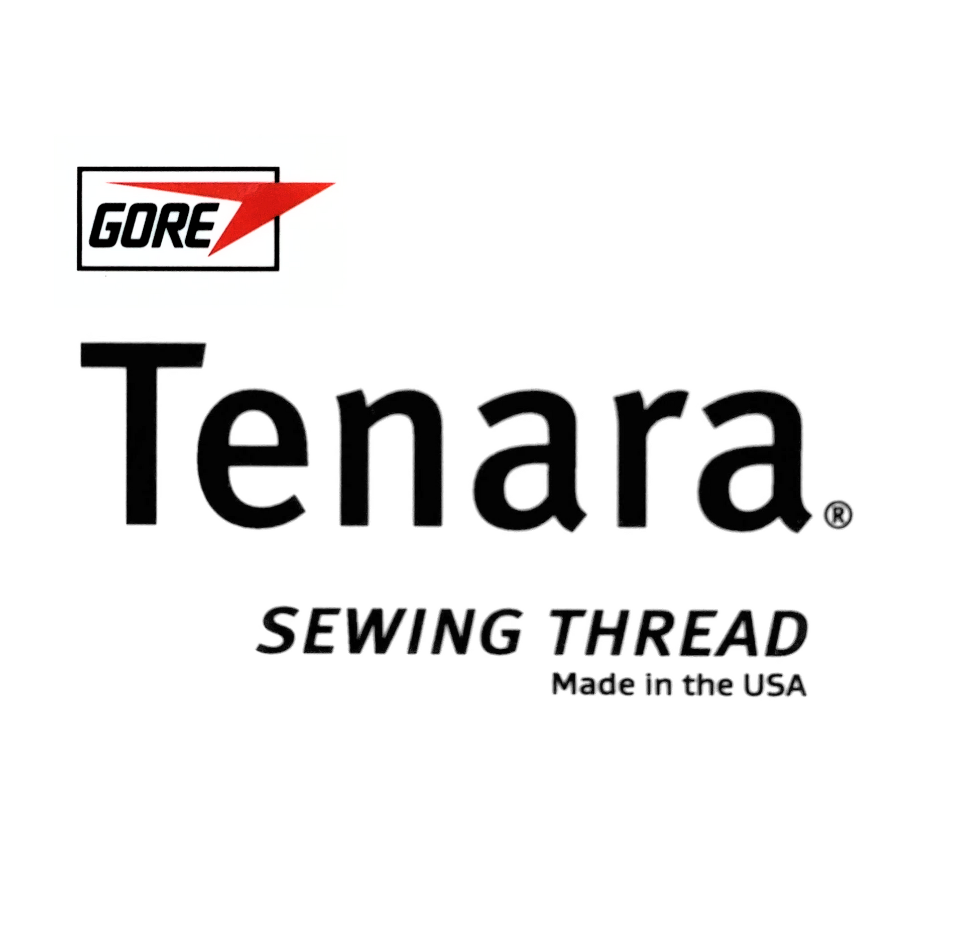 The logo for tennara sewing thread made in the usa