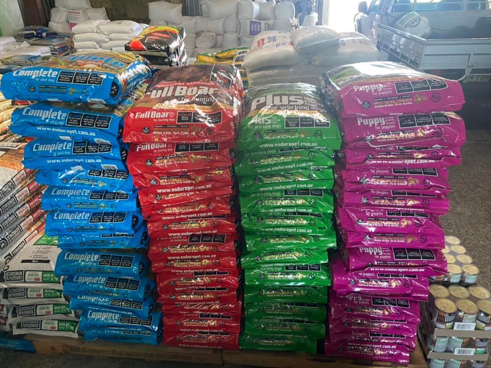 Sacks Of Animal Feeds — SF Produce In Paget, QLD