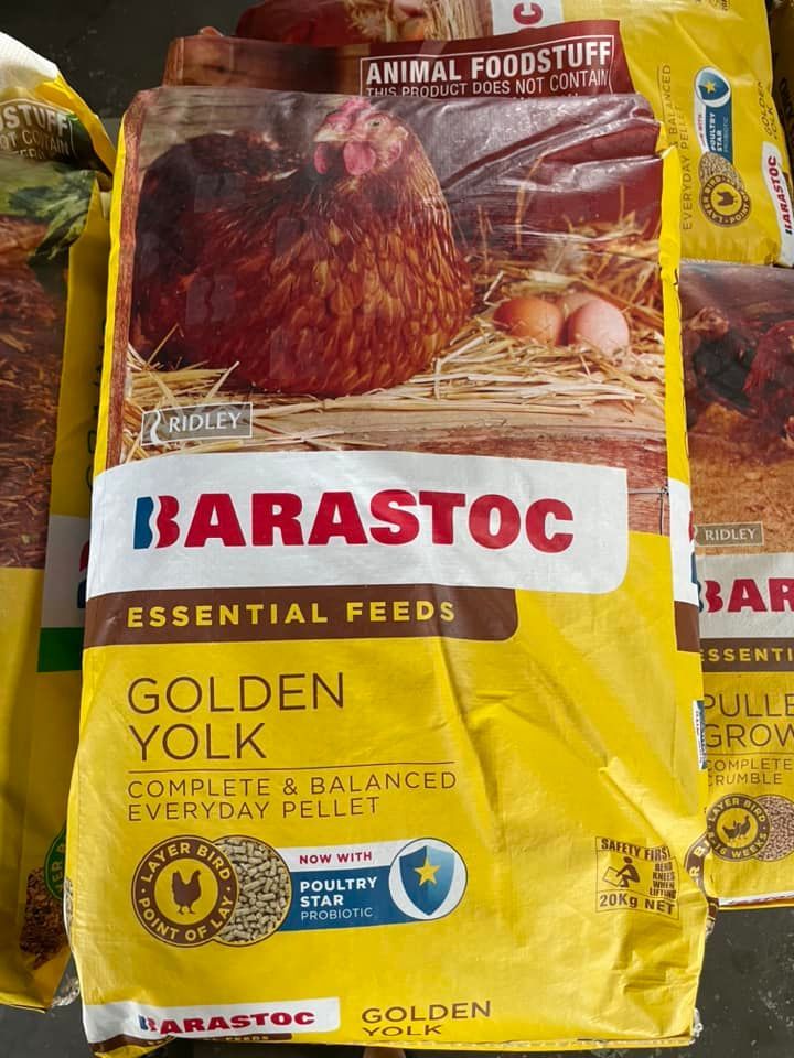 A Bag Of Barastoc Golden Yolk Essential Feeds — SF Produce In Paget, QLD
