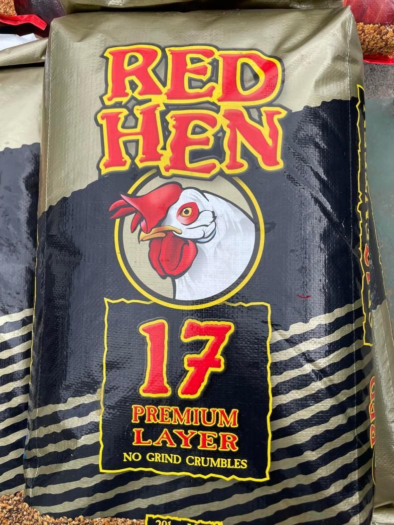 A Bag Of Red Hen 17 Premium Layer No Ground Crumbles — SF Produce In Paget, QLD
