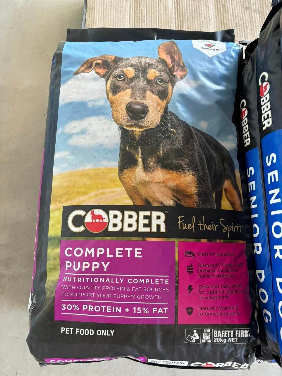 A Bag Of Cobbler Complete Puppy Dog Food — SF Produce In Paget, QLD