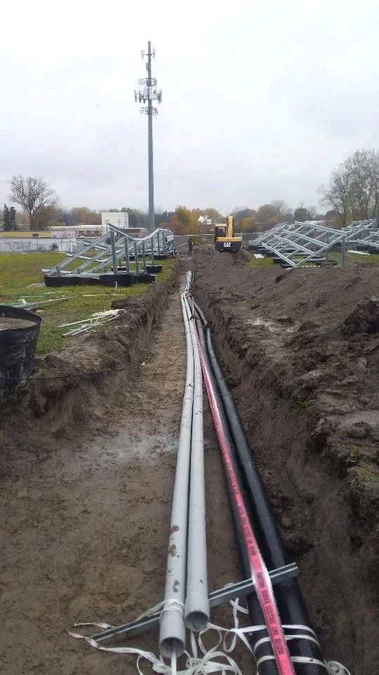 underground commercial electrical wiring