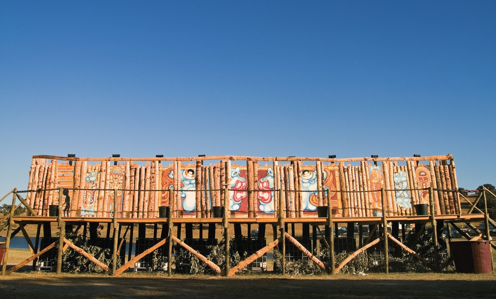 Boom festival Compost toilets