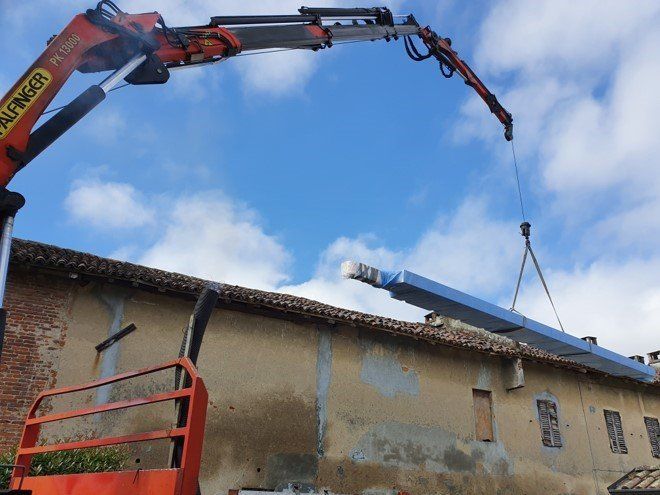 gru per cantiere privato