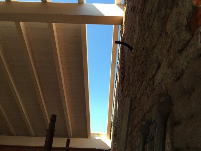 Soffitto dopo rifacimento