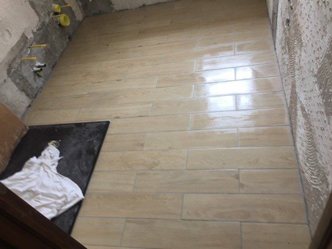 pavimento in grès per bagno